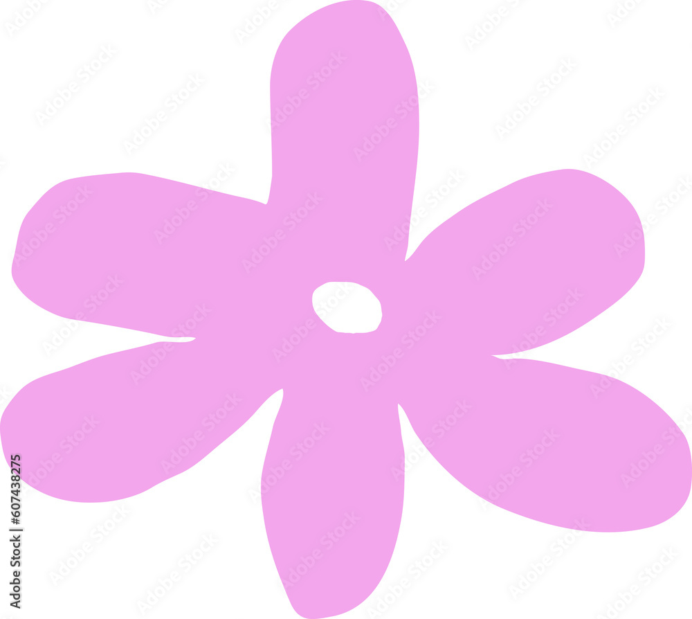 Pink Naive Flower Pink Naive Flower