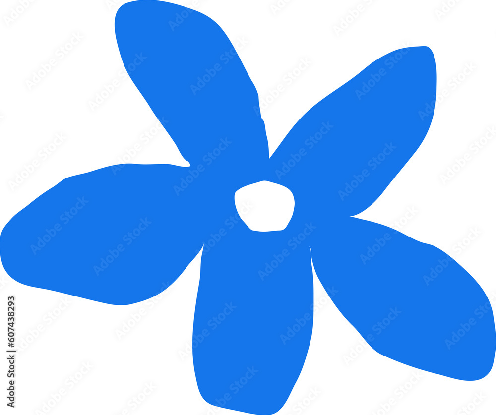 Blue Blob Flower Blue Blob Flower