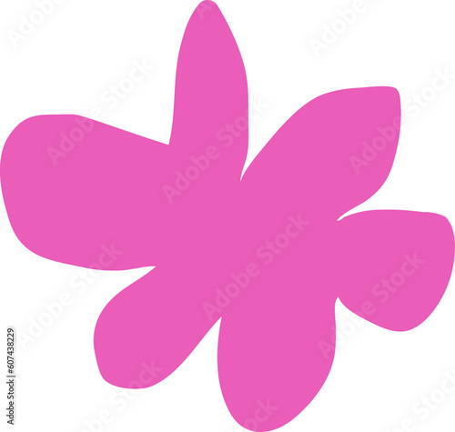 Pink Blob Flower © annetdebar