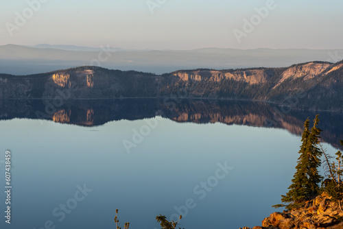 Looking Across Crater Lake From Garfield Peak