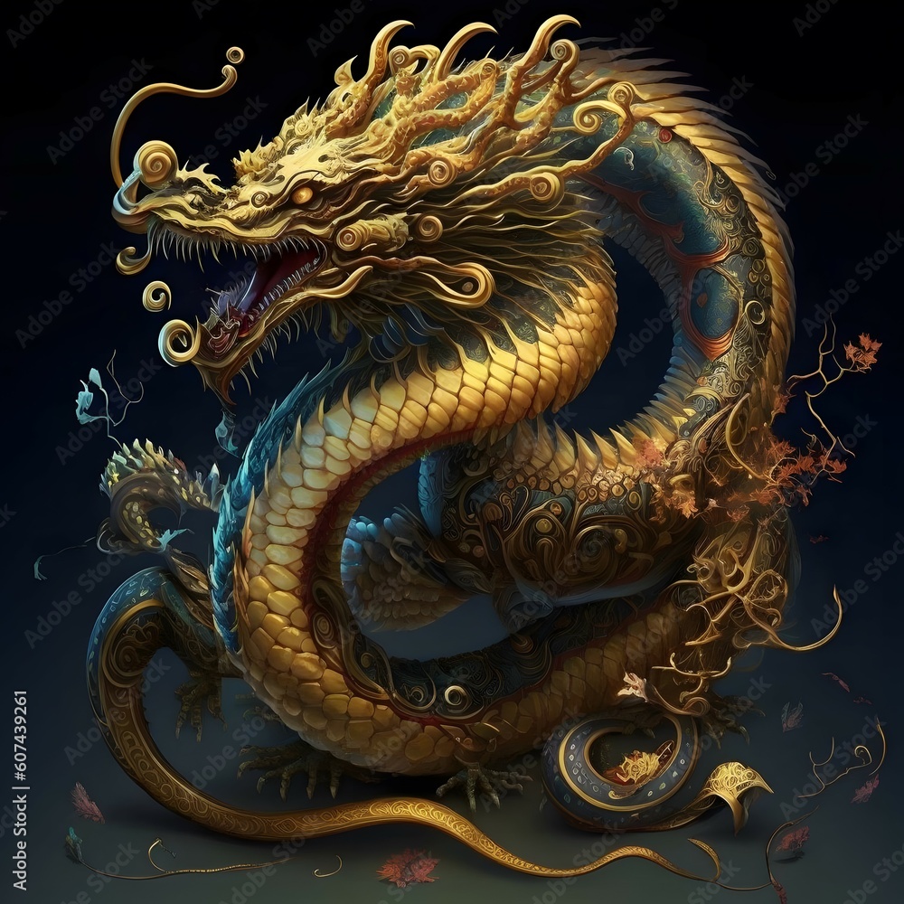 Highly detailed and beautiful Ancient Chinese mythology lovely snake ...