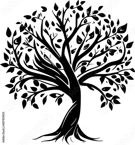 Tree of Life - High Quality Vector Logo - Vector illustration ideal for T-shirt graphic