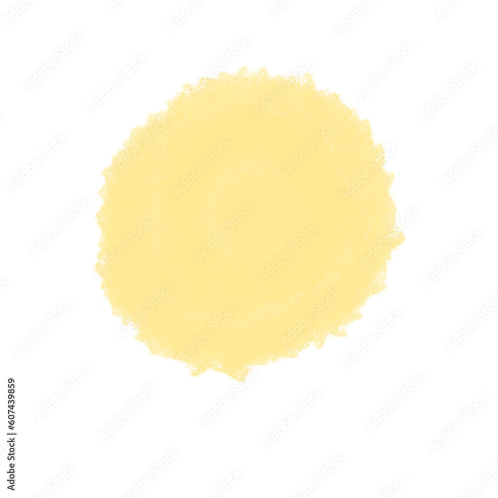 Hand-drawn Cute yellow circle, round, line, shape, strokes, curve, Decoration and elements design in doodle style Hand-drawn Cute yellow circle, round, line, shape, strokes, curve, Decoration and elements design in doodle style