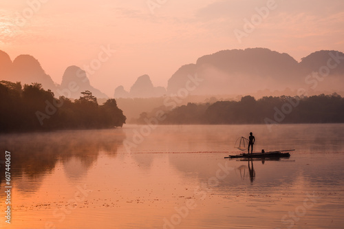 sunrise over the river © Niyada