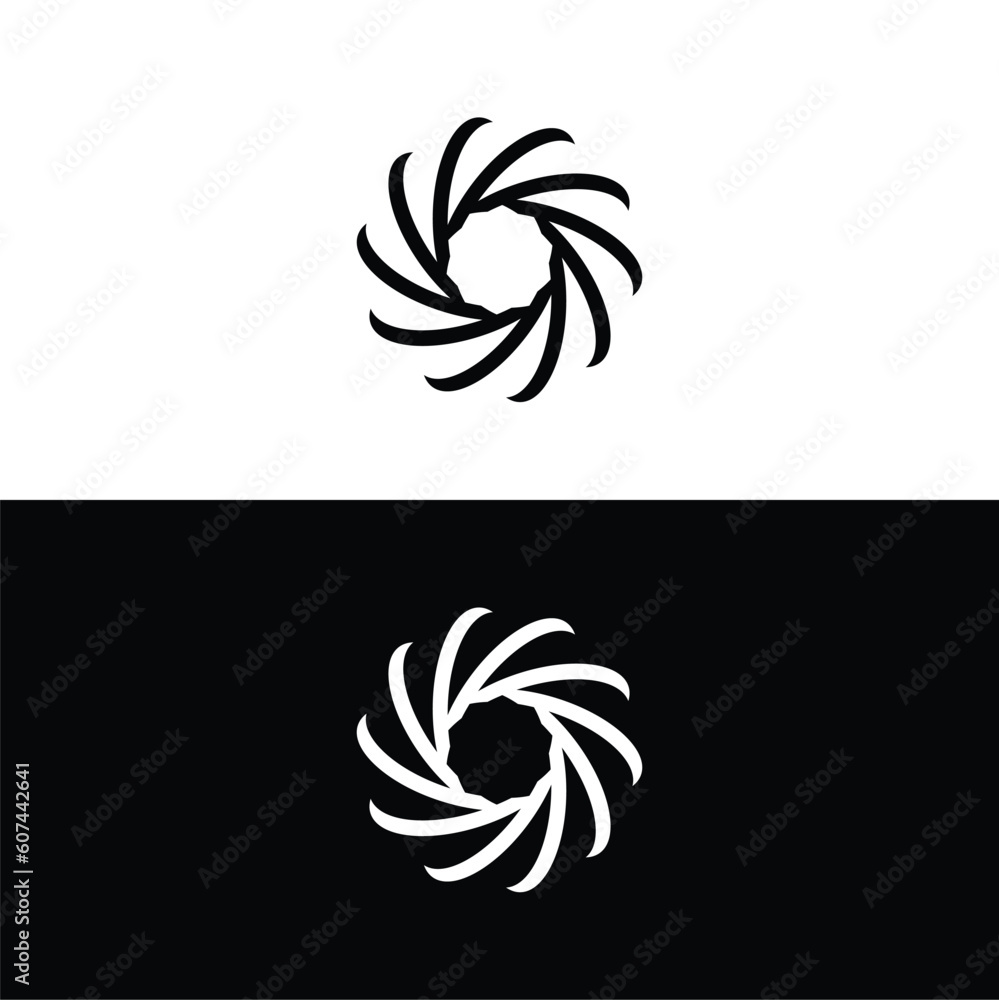 Circle vector logo template design Circle vector logo template design