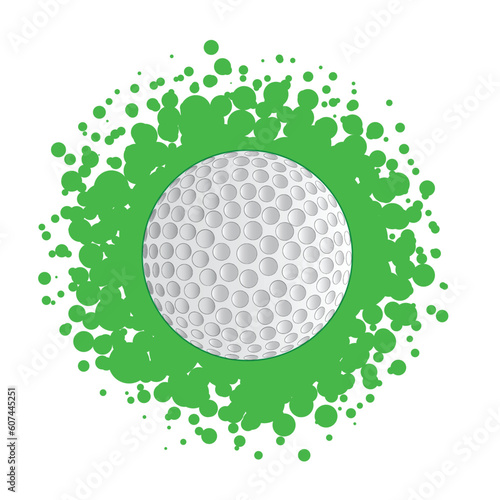 Golf Ball Splatter