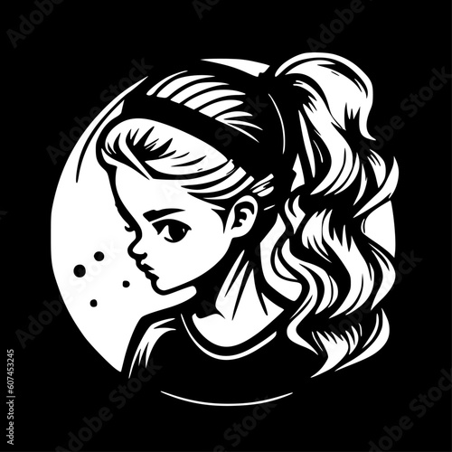 Softball | Minimalist and Simple Silhouette - Vector illustration