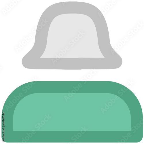 A nurse bold line icon 