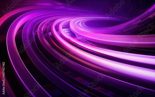 Obraz na płótnie dynamic purple abstract business background w salonie