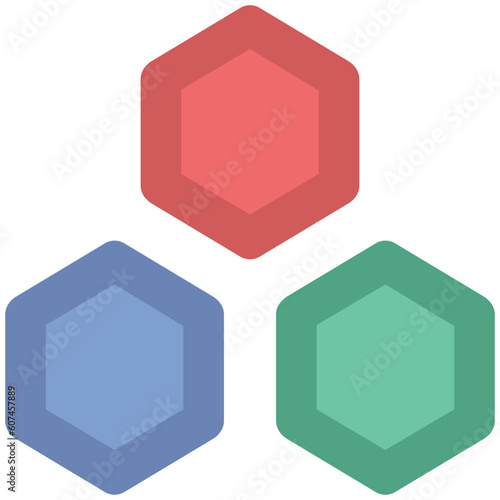 Honey icon in bold line design 