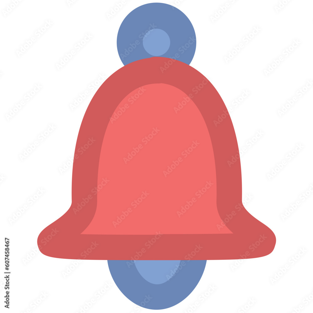Icon of a bell bold line design Icon of a bell bold line design