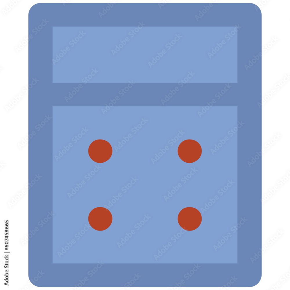 An icon of speaker bold line design An icon of speaker bold line design