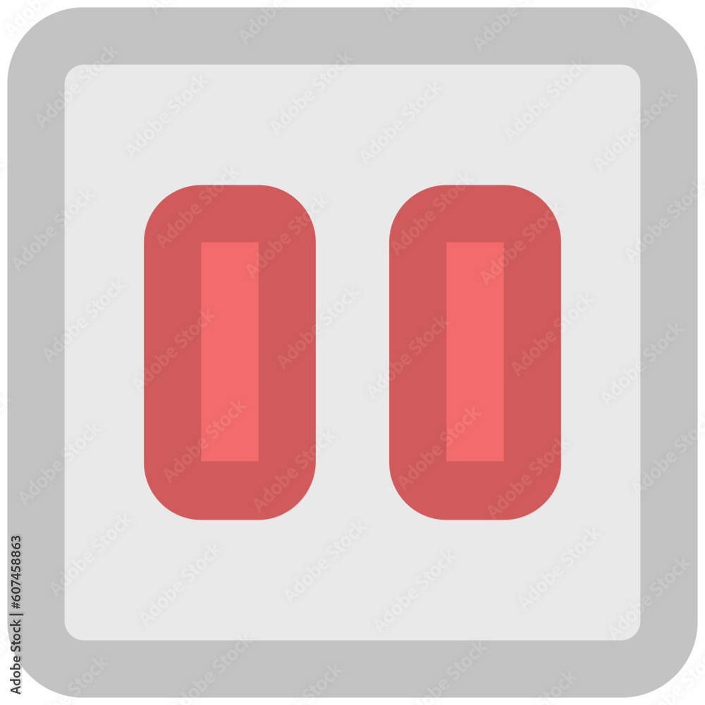 Music clappperboard line icon Music clappperboard line icon