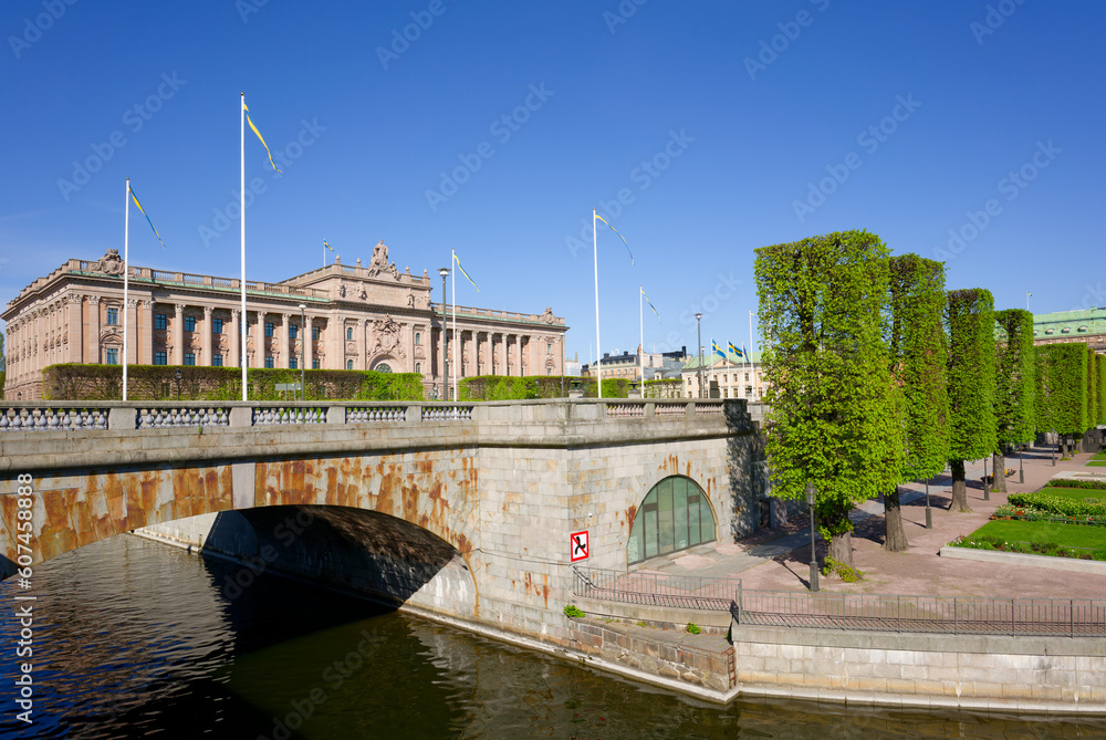 View over Gamla stan in Stockholm, Sweden