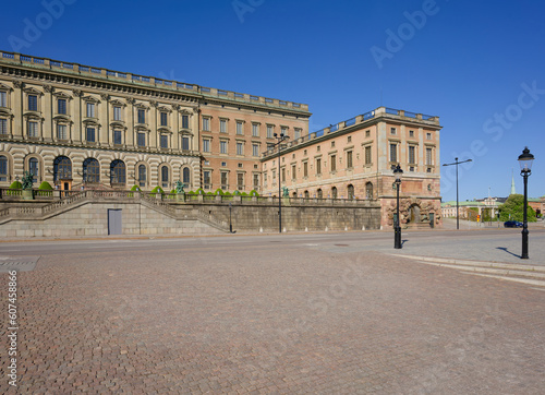 Canvas Print The Old town (Gamla stan) in Stockholm, Sweden