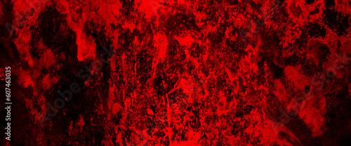 Abstract red background vintage grunge texture. Dark slate background toned classic red color, old vintage distressed bright red paper illustration, red wall scratches, blood Dark Wall Texture. 