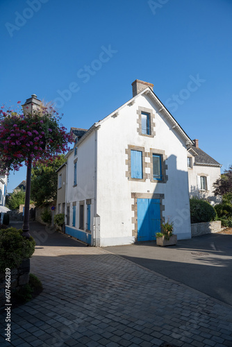Charming town in Britany, F...