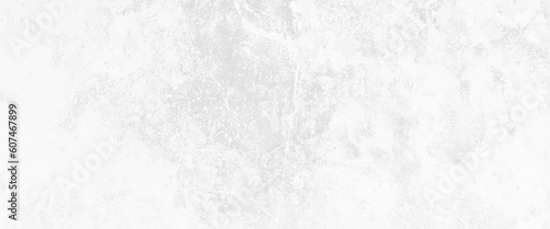 White background on cement floor texture, concrete texture, old vintage grunge texture design, white gray abstract grunge decorative stucco wall background.  © Grave passenger