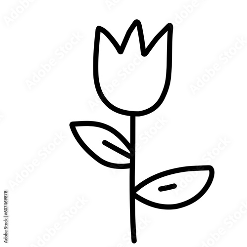 Wedding Doodle Icon. Hand drawn vector wedding symbols and signs on white background