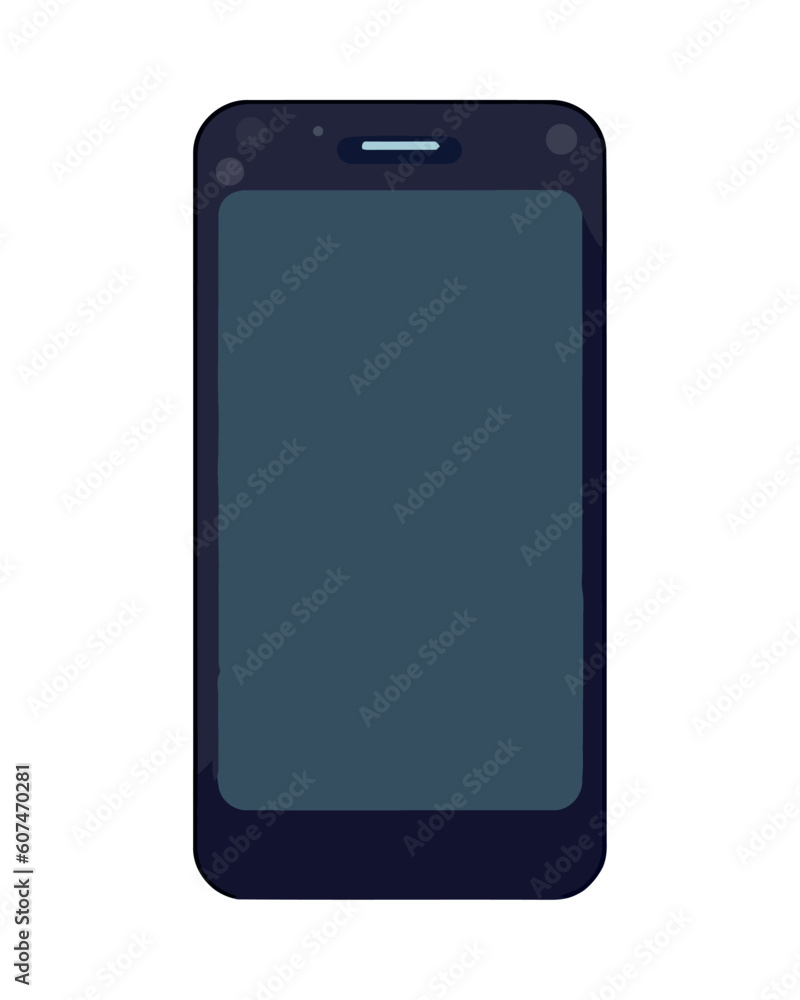 Modern vector design of a smart phone icon Modern vector design of a smart phone icon