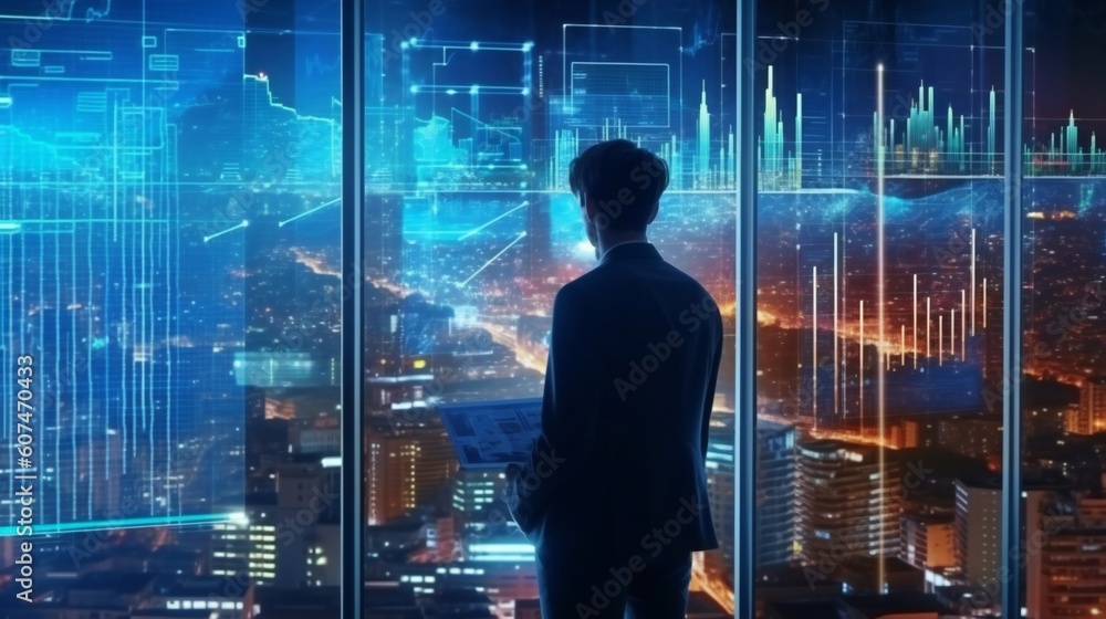 ?oncepts of growth, innovation, vision, success, and strategy with rising. AI Generative ?oncepts of growth, innovation, vision, success, and strategy with rising. AI Generative