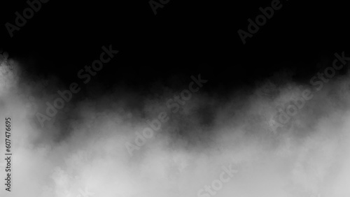 smoke on black background © komthong wongsangiam