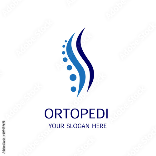 Orthopedic Flat Company Logo Vector