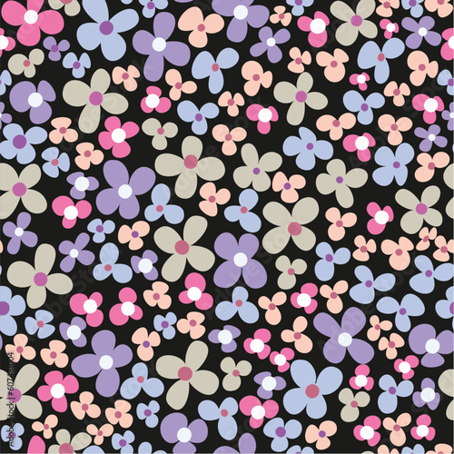 Floral Seamless Pattern photo