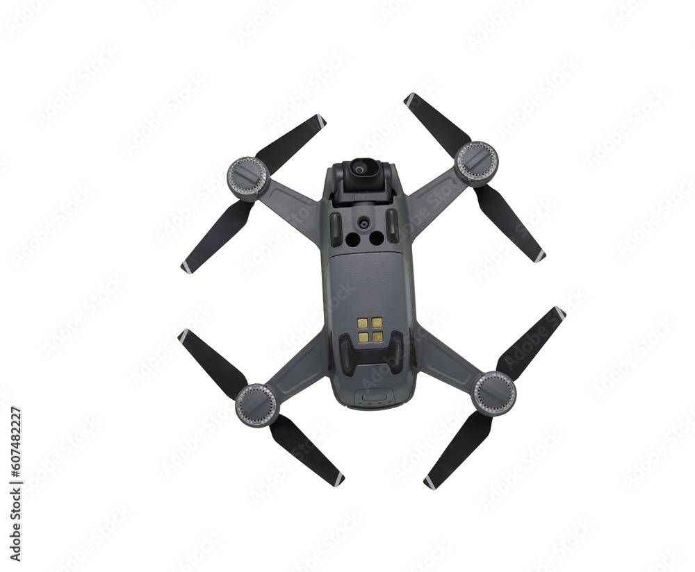 Aerial Drone Isolated on transparent background. Aerial Drone Isolated on transparent background.