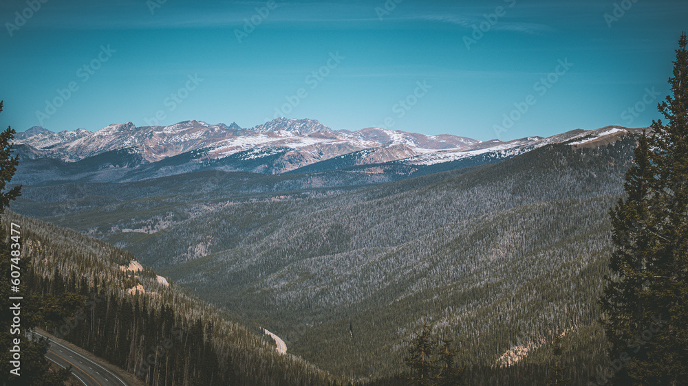 Fototapeta premium Continental Divide Valley