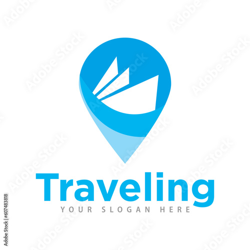 Free Download Travel Summer Logo Design Illustration - GFXLoad