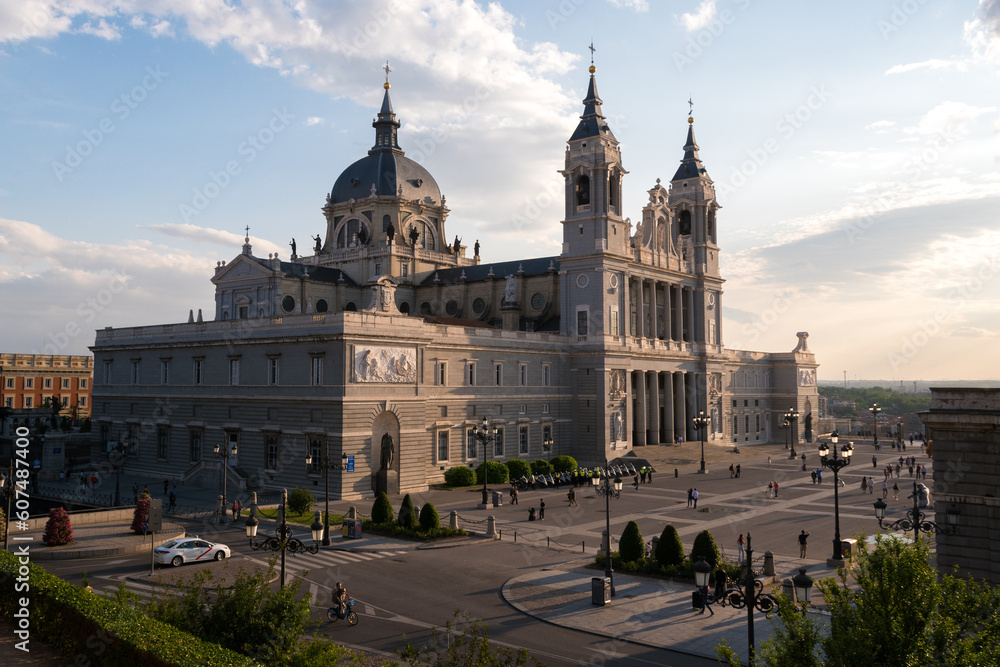 Fototapeta premium Catedral de la Almudena, Madrid