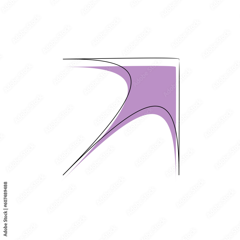 Fototapeta premium Abstract Shape Element