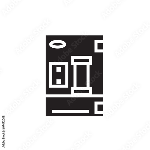 Drugs Machine Production Solid Icon