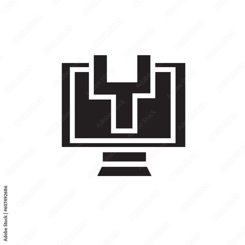 Making Production Pc Solid Icon