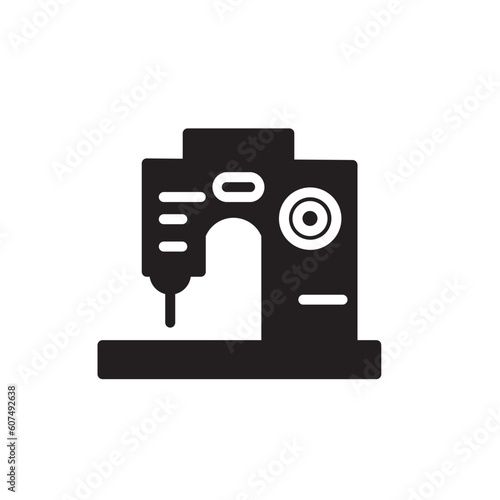 Machine Modern Sewing Solid Icon