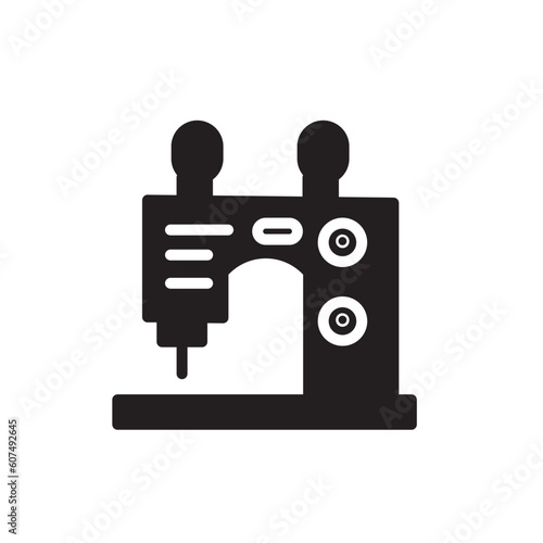Machine Modern Sewing Solid Icon