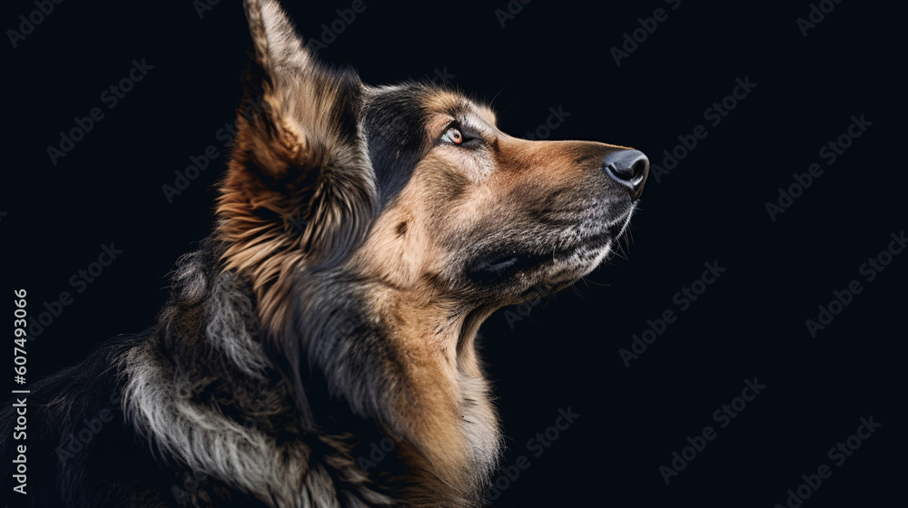 Fototapeta premium German Shepherd Closeup