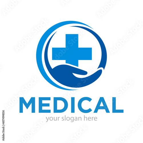 Medical Logo Design Illustration