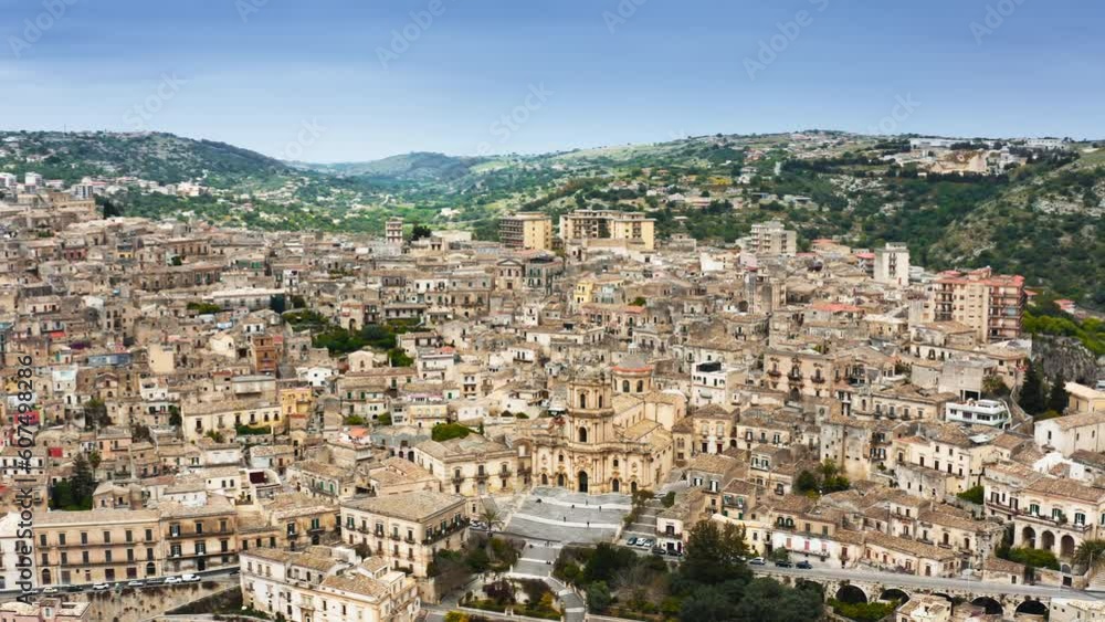 Ancient city of Modica, Sicily, Italy Ancient city of Modica, Sicily, Italy