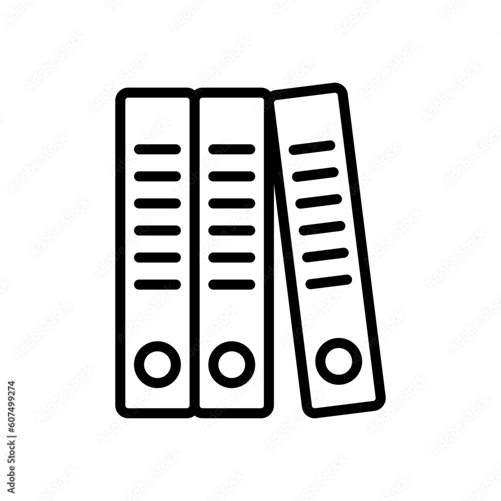 binder sign symbol vector binder sign symbol vector