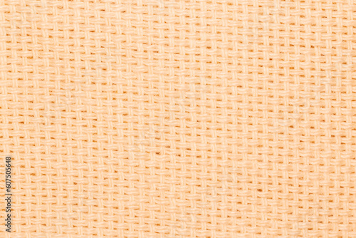 close up of orange color canvas