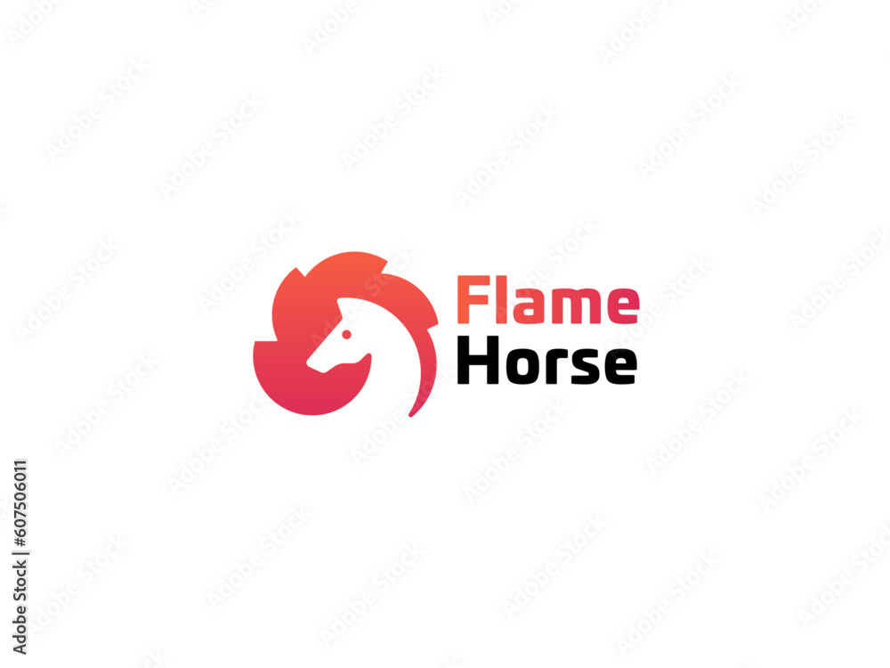 Embrace the Power of a Trendy, Professional, Minimal and Unique Negative Space Logo Design to Define Your Brand | Flame Horse Logo | Fire Horse Logo Embrace the Power of a Trendy, Professional, Minimal and Unique Negative Space Logo Design to Define Your Brand | Flame Horse Logo | Fire Horse Logo