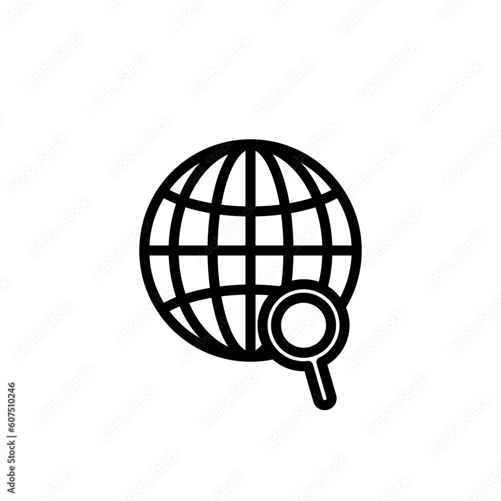 globe sign symbol vector globe sign symbol vector