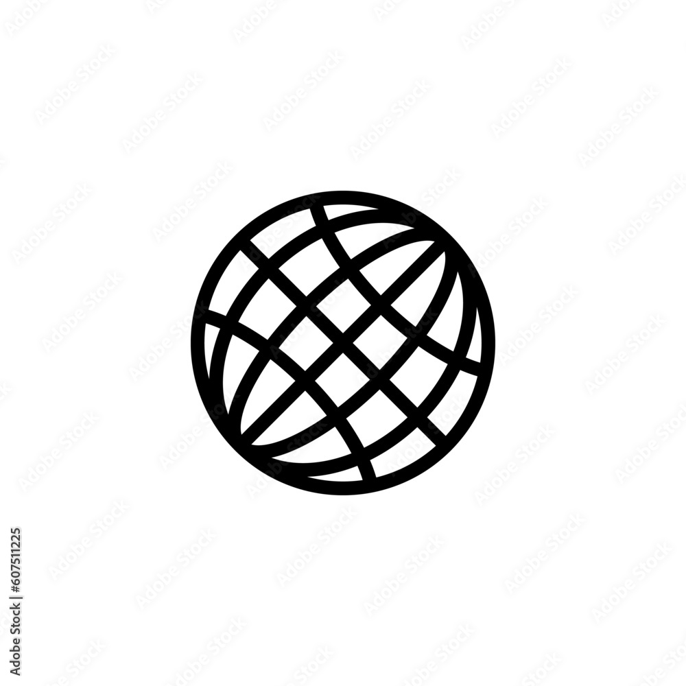 globe sign symbol vector globe sign symbol vector