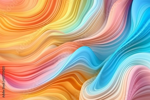 Abstract colorful psychedelic background or backdrop. AI generated, human enhanced. © top images
