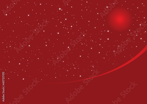 Abstract night background with space for text, vector illustration