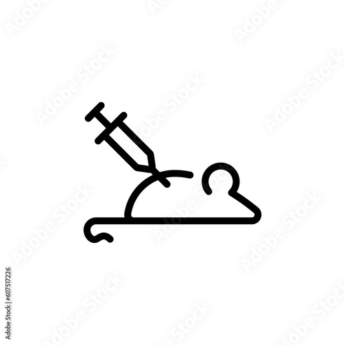 science mice sign symbol vector