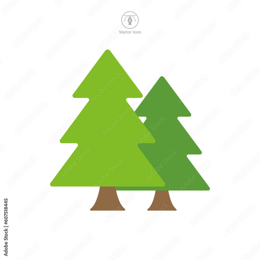 Tree Icon symbol template for graphic and web design collection logo vector illustration Tree Icon symbol template for graphic and web design collection logo vector illustration