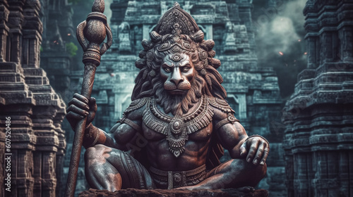 statue of lord narsimha